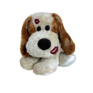 Aurora World Pucker Up Puppy Dog Valentine’s Day Sits Kisses Says “ I Love You”